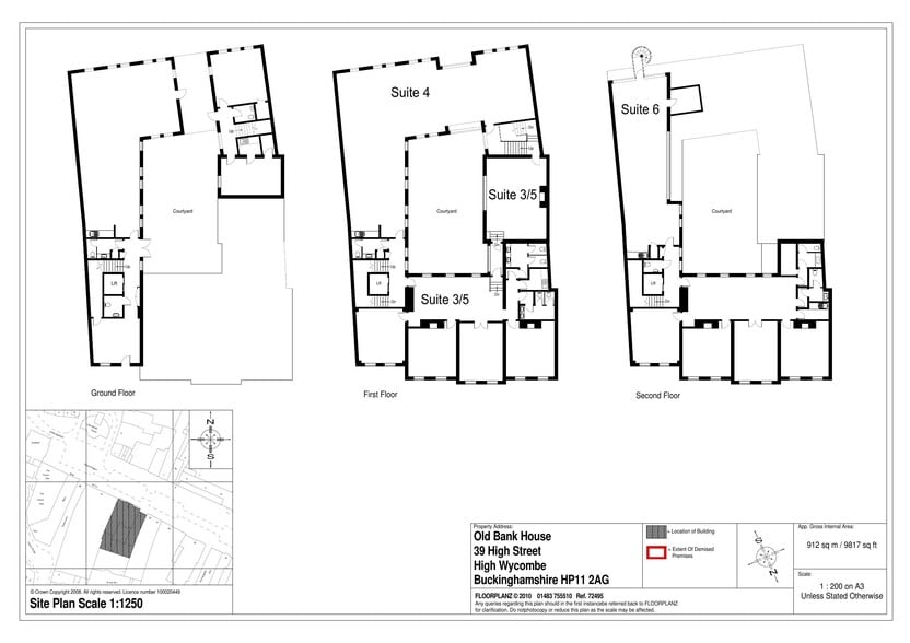 39-39a High St, High Wycombe à louer - Plan d’étage – Image 2 sur 2