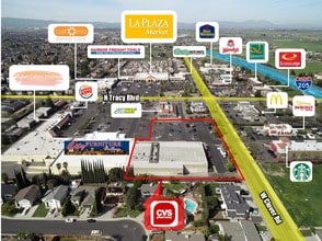 3320 N Tracy Blvd, Tracy, CA - VUE AÉRIENNE vue de carte - Image1