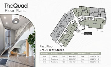 5770 Fleet St, Carlsbad, CA à louer Plan d’étage– Image 1 sur 1
