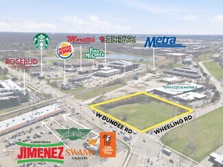 Plus de détails pour 625 Dundee Rd, Wheeling, IL - Terrain à vendre