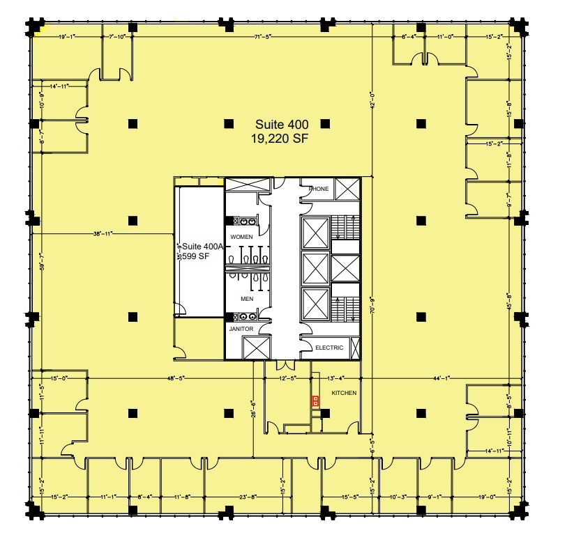 1111 Plaza Dr, Schaumburg, IL à louer Plan d’étage– Image 1 sur 1