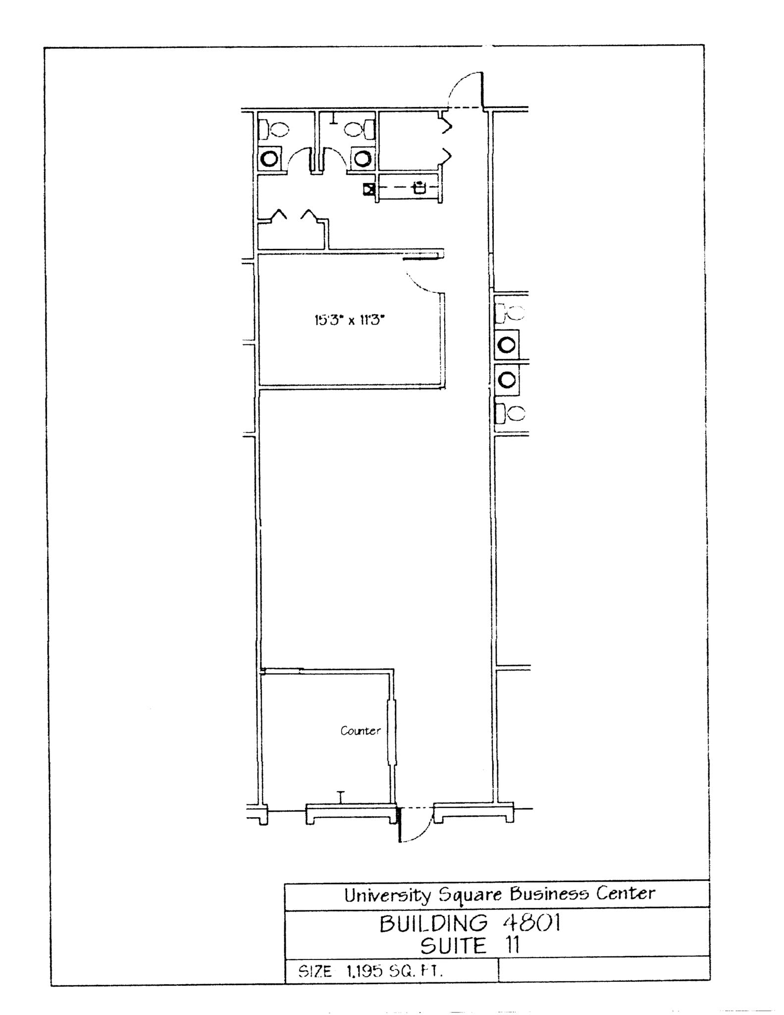 4910 University Sq, Huntsville, AL à louer Plan de site– Image 1 sur 1