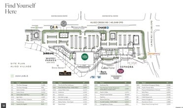 23862-24038 Aliso Creek Rd, Laguna Niguel, CA à louer Plan de site– Image 1 sur 1