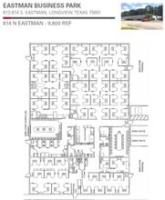 812 S Eastman Rd, Longview, TX à louer Plan d’étage– Image 1 sur 1