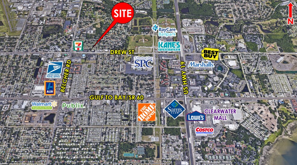 2270 Drew St, Clearwater, FL à louer - Photo de l’immeuble – Image 2 sur 5