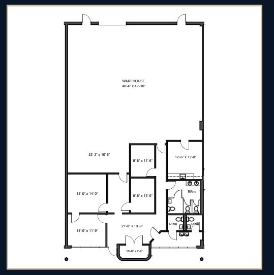 11902-11970 Race Track Rd, Tampa, FL à louer Plan d’étage– Image 1 sur 1