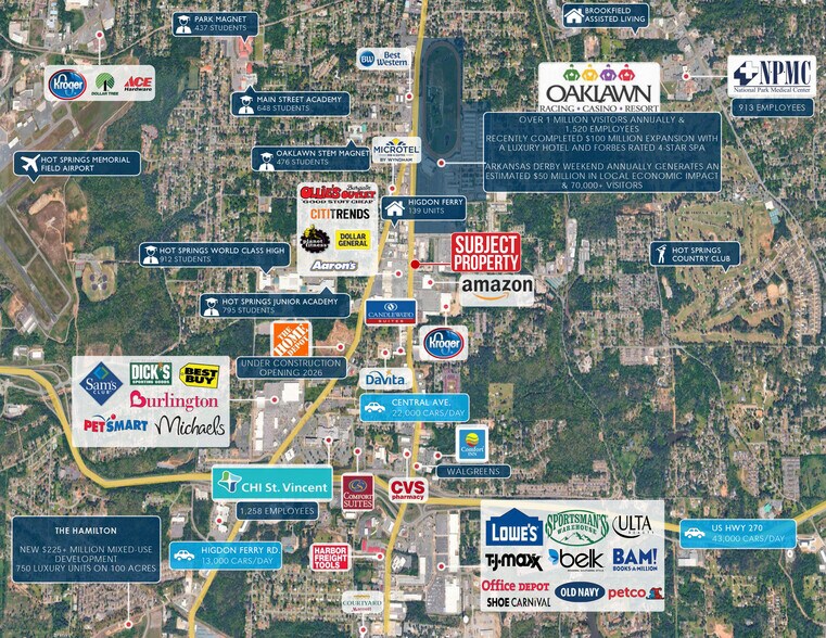 3301 Central Ave, Hot Springs National Park, AR à vendre - Photo de l’immeuble – Image 2 sur 4