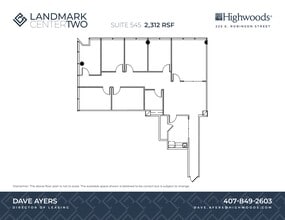 225 E Robinson St, Orlando, FL à louer Plan de site– Image 1 sur 1