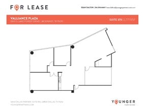 5900 S Lake Forest Dr, McKinney, TX à louer Plan d’étage– Image 1 sur 2