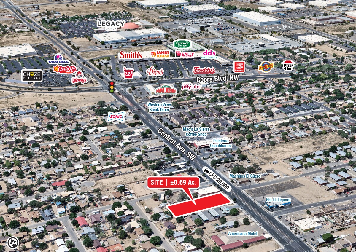 5940 Central Ave, Albuquerque, NM à vendre Photo principale– Image 1 sur 4