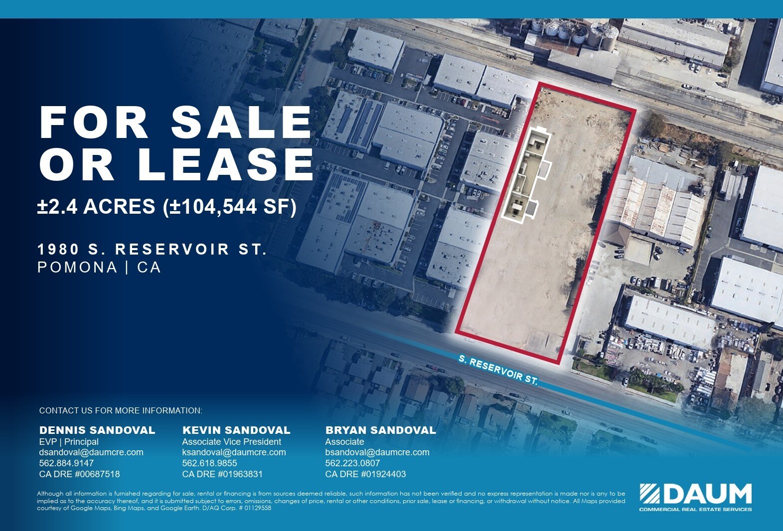 1980 S Reservoir St, Pomona, CA à vendre Photo de l’immeuble– Image 1 sur 2