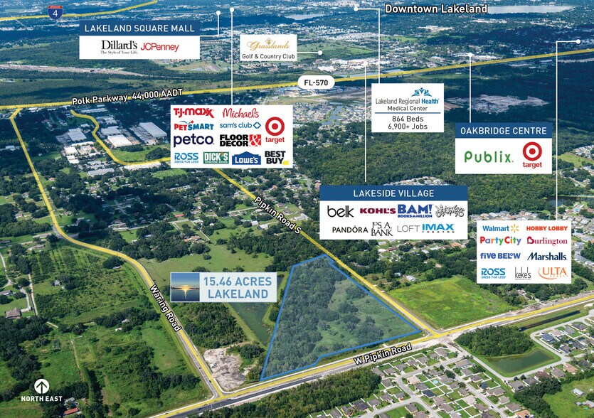 W Pipkin Rd, Lakeland, FL à vendre - Aérien – Image 3 sur 5