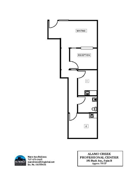 301 Alamo Dr, Vacaville, CA à louer - Plan d’étage – Image 3 sur 3