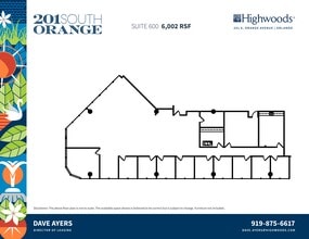 201 S Orange Ave, Orlando, FL à louer Plan de site– Image 1 sur 1