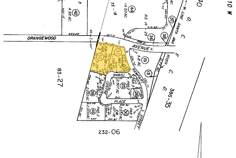 2390 E Orangewood Ave, Anaheim, CA à louer - Plan cadastral – Image 2 sur 13