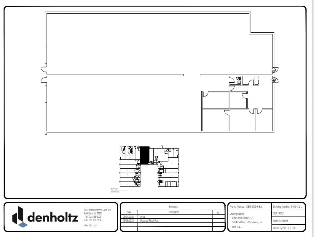 140 Ethel Rd W, Piscataway, NJ à louer Plan d’étage– Image 1 sur 1