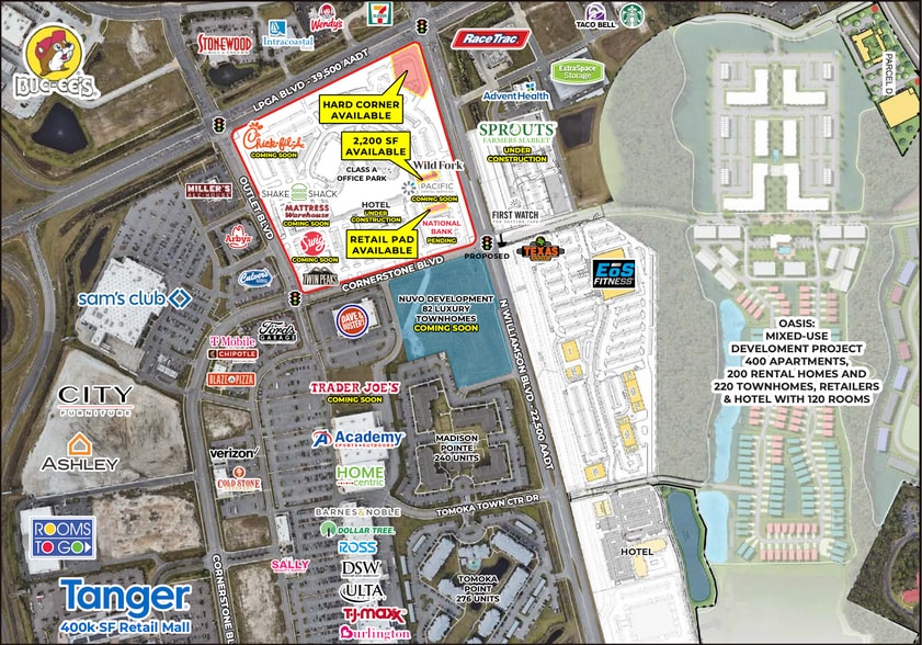 1501 Outlet Blvd, Daytona Beach, FL à louer - Plan de site – Image 3 sur 4