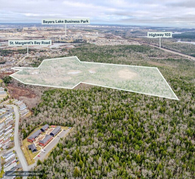 1426 St Margarets Bay Rd, Lakeside, NS à vendre - Aérien – Image 3 sur 5