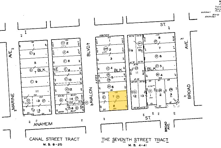 101-113 E Anaheim St, Wilmington, CA à louer - Plan cadastral – Image 3 sur 8