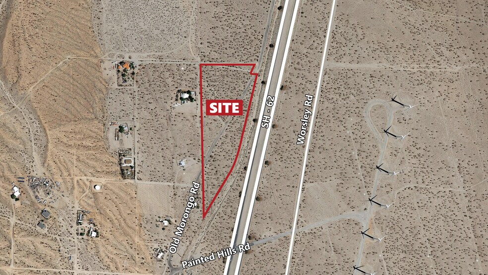 Highway 62, Desert Hot Springs, CA à vendre - Aérien – Image 2 sur 2