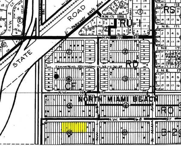 150 NW 168th St, North Miami Beach, FL à louer - Plan cadastral – Image 2 sur 9