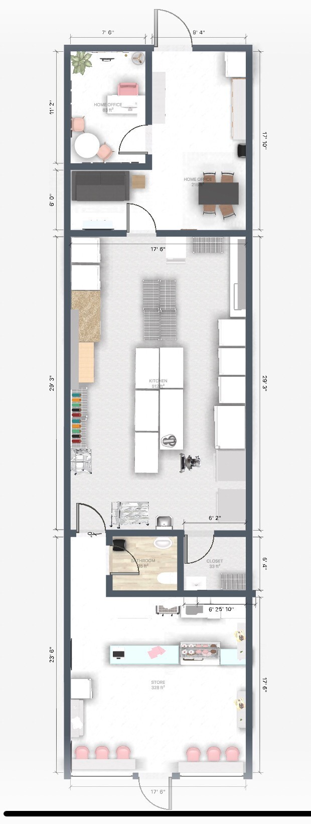 720 Bypass Rd, Campbellsville, KY à louer Plan d’étage– Image 1 sur 6