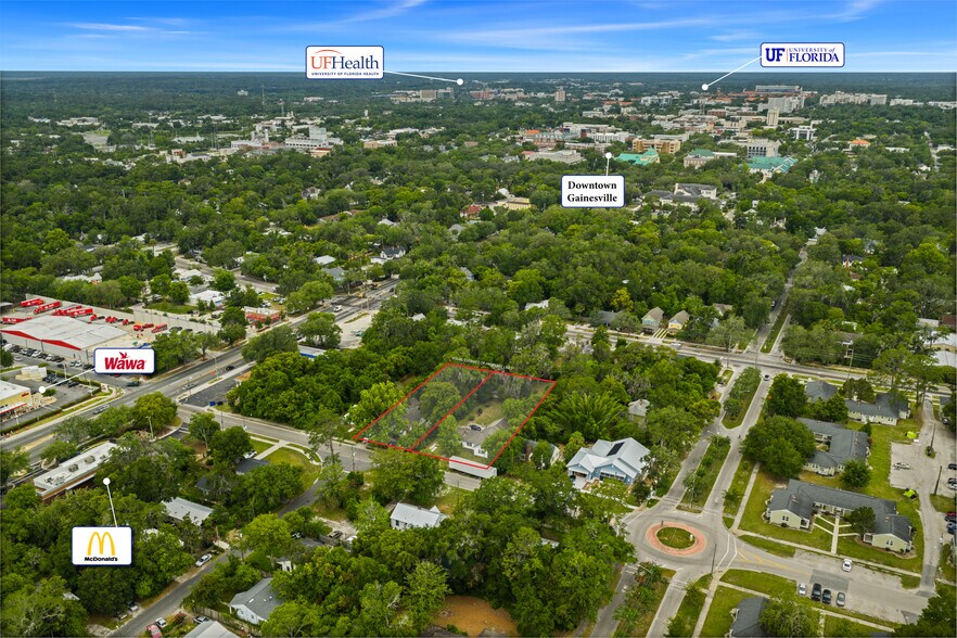 110 NE 10th St, Gainesville, FL à vendre - Aérien – Image 1 sur 8