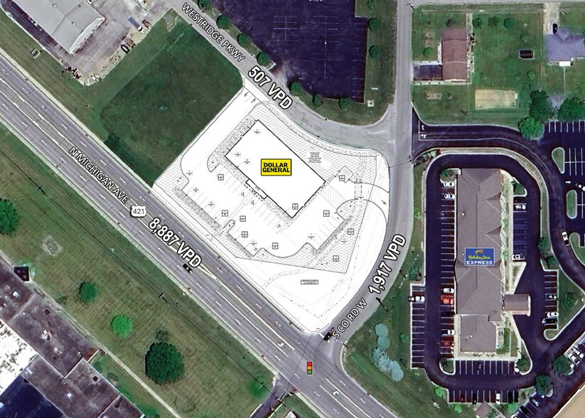 1115 W Westridge Pky, Greensburg, IN à vendre - Plan de site – Image 2 sur 4