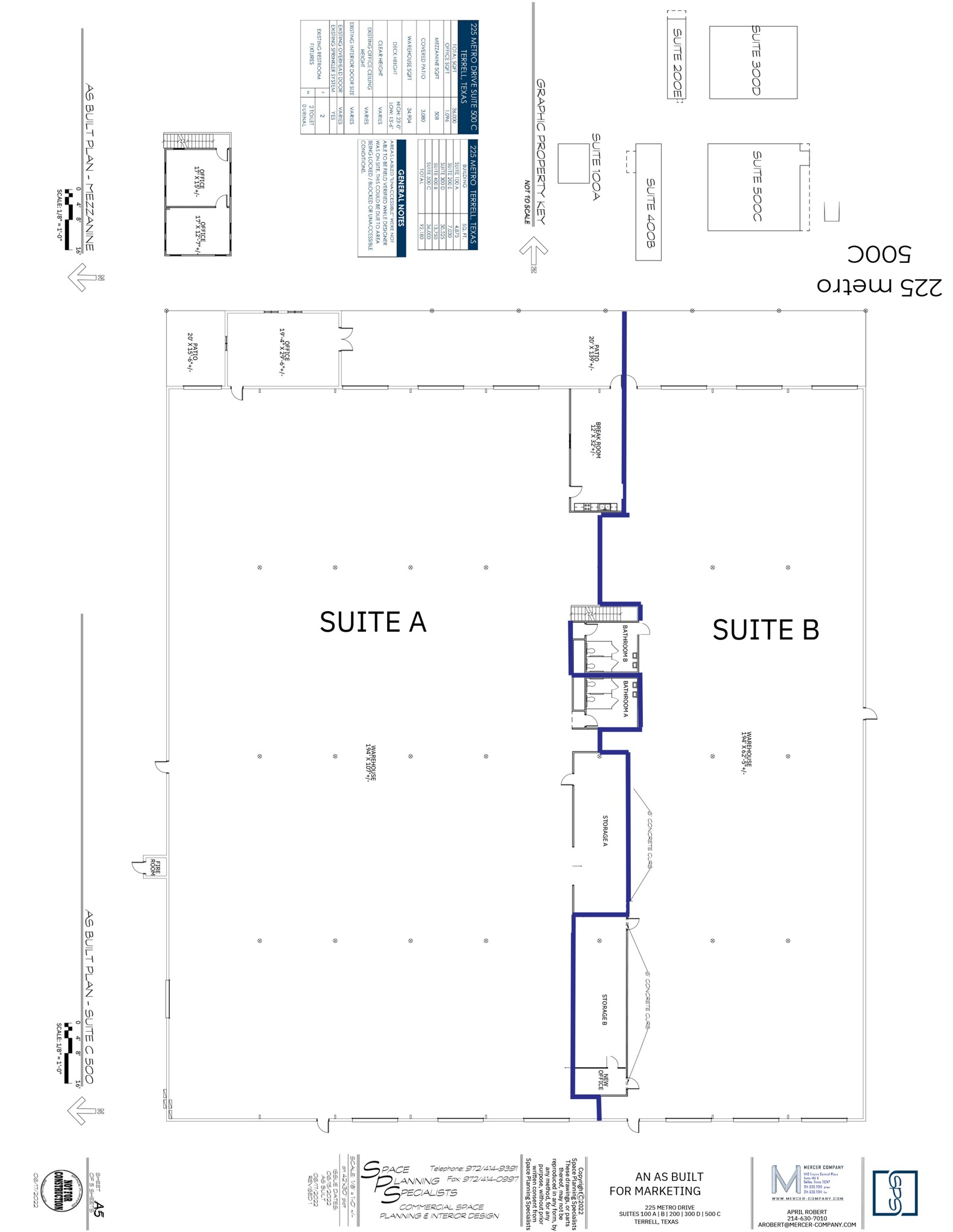 225 Metro Dr, Terrell, TX à louer Plan de site– Image 1 sur 6