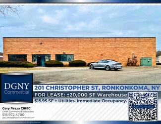 Plus de détails pour 201 Christopher St, Ronkonkoma, NY - Industriel/Logistique à louer