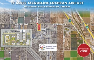 Plus de détails pour 86155 Airport Blvd, Thermal, CA - Terrain à vendre