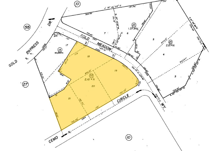 2330 Gold Meadow Way, Gold River, CA à vendre - Plan cadastral – Image 3 sur 10