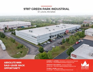 Plus de détails pour 9787 Green Park Industrial Dr, Saint Louis, MO - Industriel/Logistique à louer