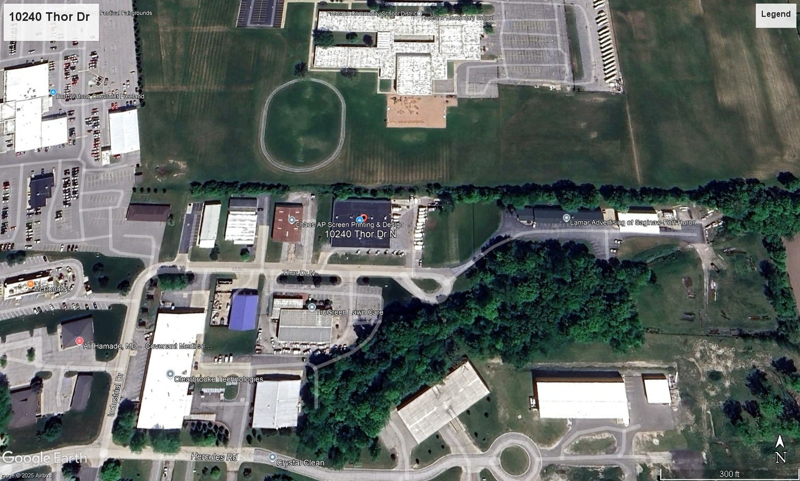 10240 Thor Dr, Freeland, MI à vendre Photo de l’immeuble– Image 1 sur 1