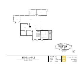 3102 Maple Ave, Dallas, TX à louer Plan de site– Image 1 sur 1
