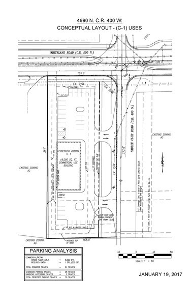 4990 N Road 400 W, Bargersville, IN à louer - Plan de site – Image 2 sur 4