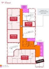 10080 Jasper Ave NW, Edmonton, AB à louer Plan d’étage– Image 1 sur 1