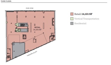 25 Park Row, New York, NY à louer Plan d’étage– Image 1 sur 4