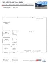 2701-2749 S Great Southwest Pky, Grand Prairie, TX à louer Plan de site– Image 1 sur 1