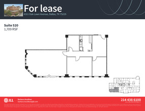 4311 Oak Lawn Ave, Dallas, TX à louer Plan d’étage– Image 1 sur 1