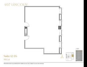 401-407 Lincoln Rd, Miami Beach, FL à louer Plan d’étage– Image 1 sur 1