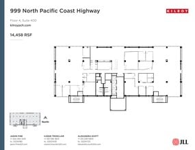 999 N Pacific Coast Hwy, El Segundo, CA à louer Plan de site– Image 1 sur 1