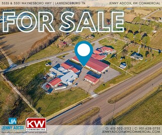 Plus de détails pour 3535 Waynesboro Hwy, Lawrenceburg, TN - Industriel/Logistique à vendre