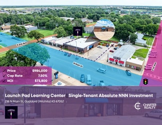 Plus de détails pour 216 N Main St, Goddard, KS - Local commercial à vendre