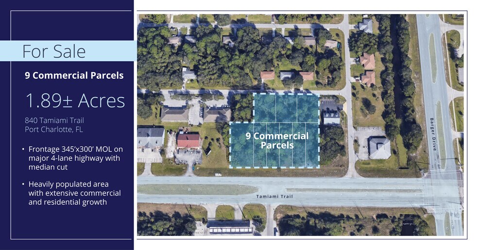 840 Tamiami, Port Charlotte, FL à vendre - Photo principale – Image 1 sur 3