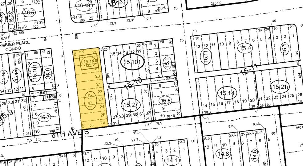 900 5th Ave S, Naples, FL à louer - Plan cadastral – Image 2 sur 8