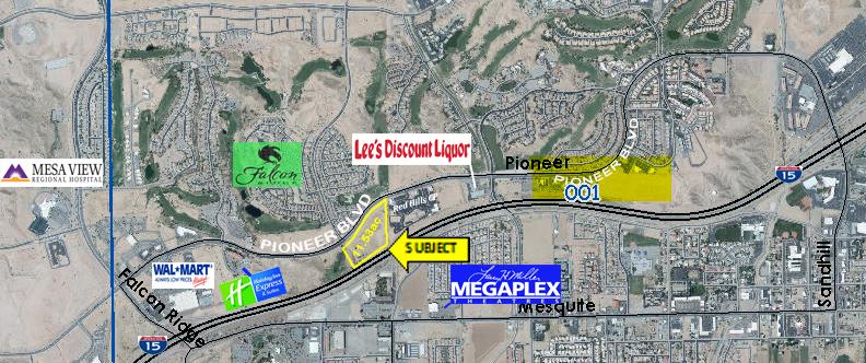 840 W Pioneer Blvd, Mesquite, NV à vendre Aérien– Image 1 sur 17