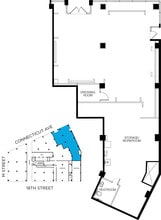 1150 Connecticut Ave NW, Washington, DC à louer Plan d’étage– Image 1 sur 1