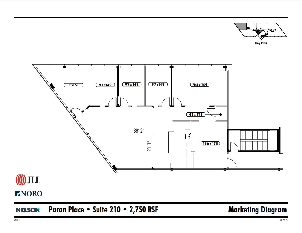 2060 Mount Paran Rd NW, Atlanta, GA à louer Plan d’étage– Image 1 sur 2