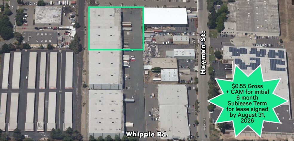 1609-1617 Whipple Rd, Hayward, CA à louer - Photo de l’immeuble – Image 2 sur 11